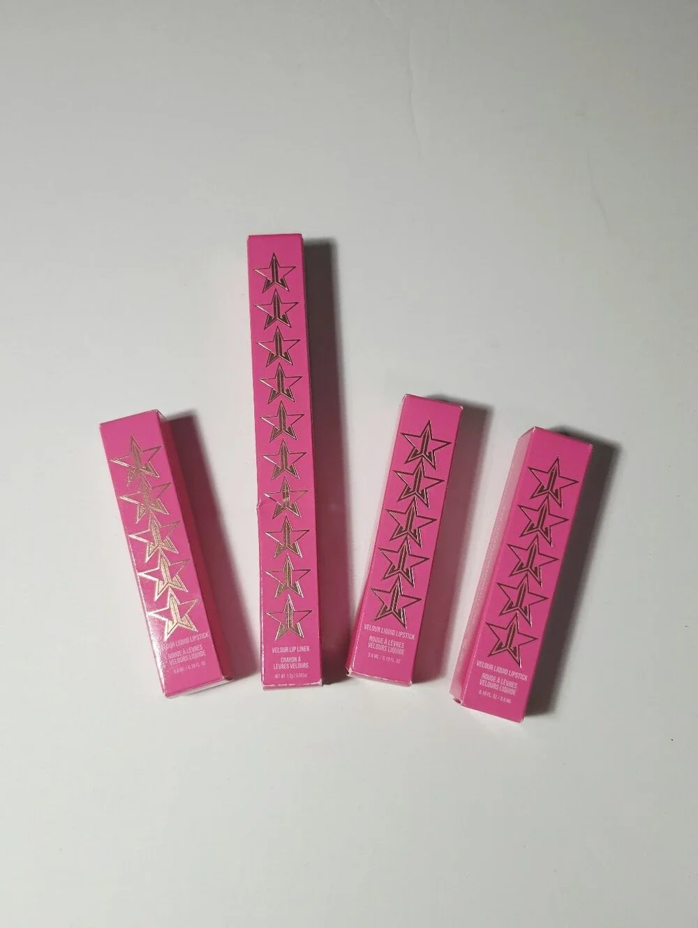 Jeffree Star Bundle Of 4 New Lipsticks And Liner